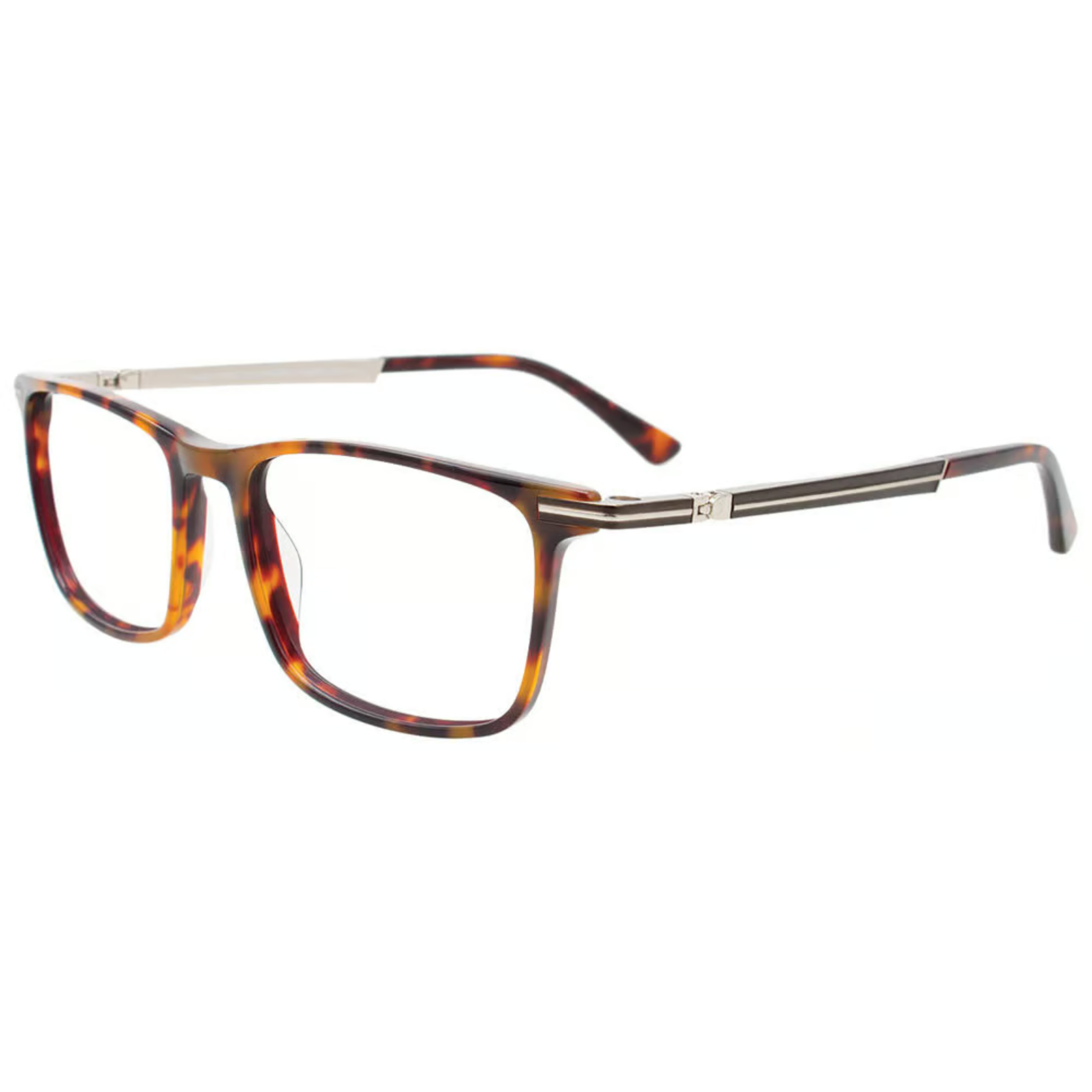 Takumi Turboflex Tk1205 10 Tortoise Silver 360 Hinges Eyeglasses 54-17-140
